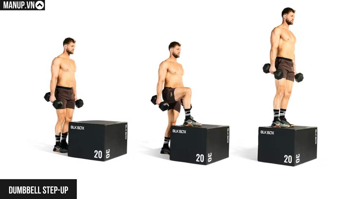 Dumbbell Step-Up