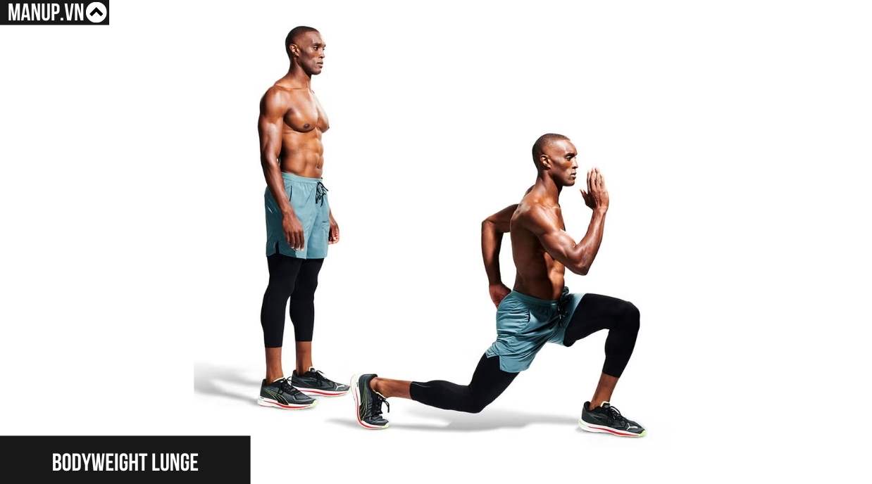 Lunge tiến về phía trước