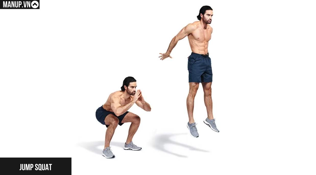 Jump Squat (Squat bật nhảy)