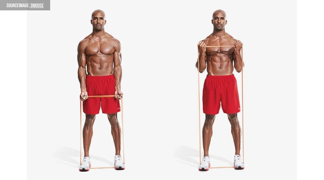 Bicep Curl with Band