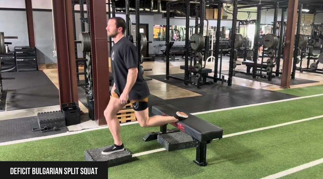 Deficit Bulgarian Split Squat