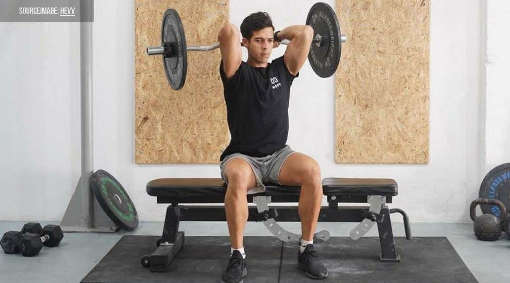 Overhead Barbell Triceps Extension