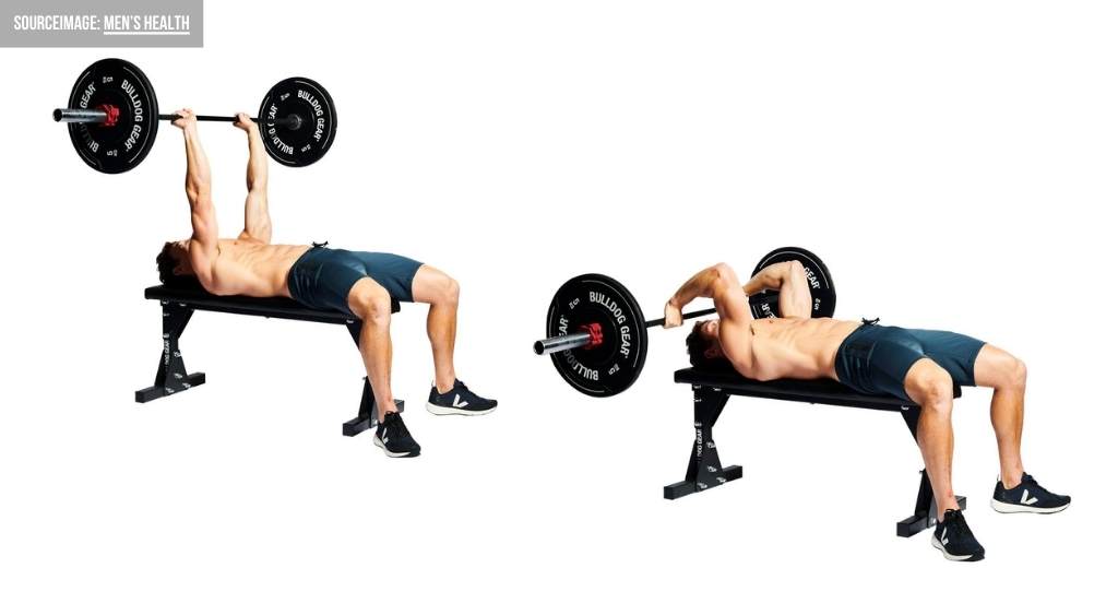 Skull Crusher (Lying Barbell Triceps Extension)