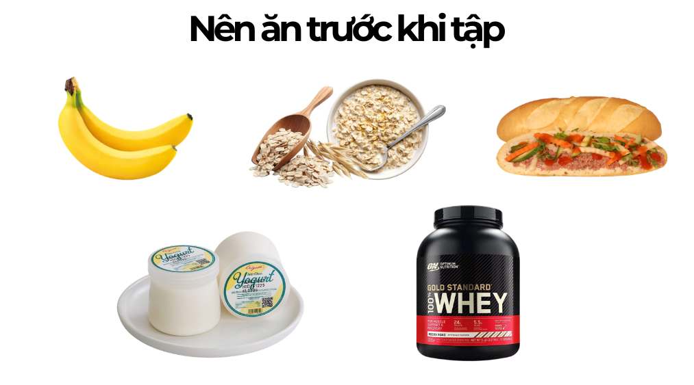 có nên ăn trước khi tập gym