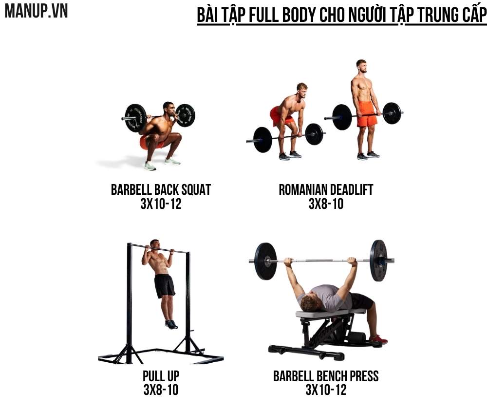 bài tập Full Body hiệu quả