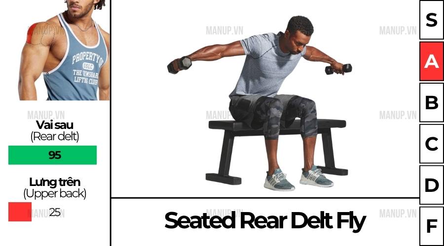 Cách Tập Seated Rear Delt Fly